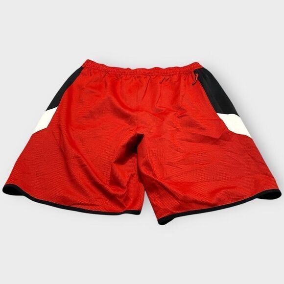 Nike NBA Toronto Raptors Therma Flex Red Shorts Mens Size 2XL AV1099-657 New - Picture 9 of 12